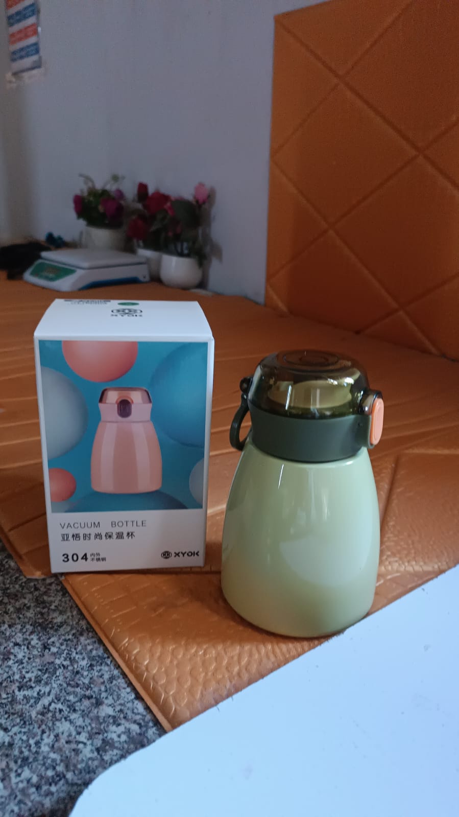 Vacuum Insulation Flask Bottle with Straw for Sports Adult Children (Approx 480ml) Vacuum Insulation Flask Bottle with Straw for Sports Adult Children (Approx 480ml)